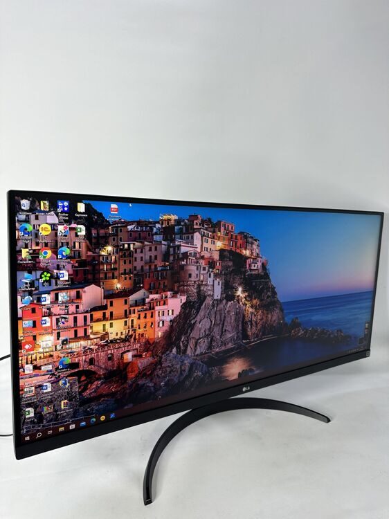 Монитор 34" VA FHD LG UltraWide 34WP500-B, 75 Гц, 2xHDMI